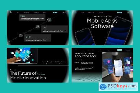 Mobile Apps Software Google Slides