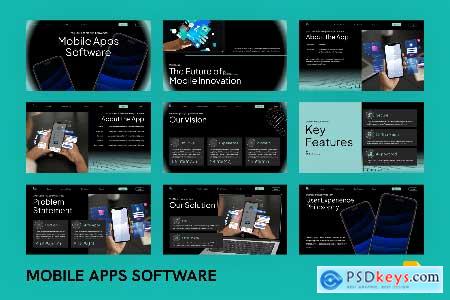 Mobile Apps Software Google Slides