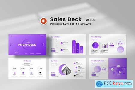 Sales Pitch-Deck PowerPoint Template