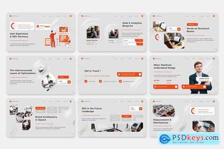 SEO Report Animated Morph Powerpoint