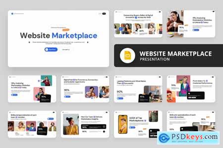 Website Marketplace Google Slides