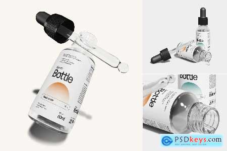 Serum Dropper Bottle Mockup