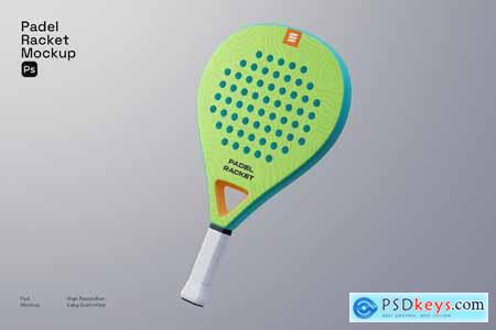 Padel Racket Mockup Padel Racket Mockup