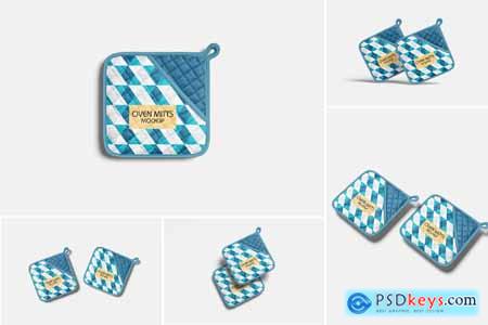Oven Mitts Mockup