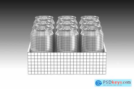 Drink Can Packaging Mockup