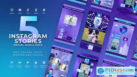 AI Chatbot Vertical Reel  Artificial Intelligence Agent AI Promo 60550950