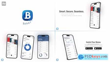Smartphone App Promo Mockup  3 Scenes Commercial 52061343