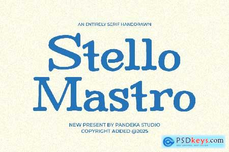 Handdrawn Serif - Stello Mastro