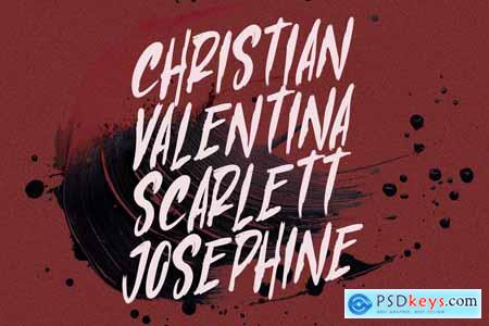 Crawn Migeos Brush Display Font