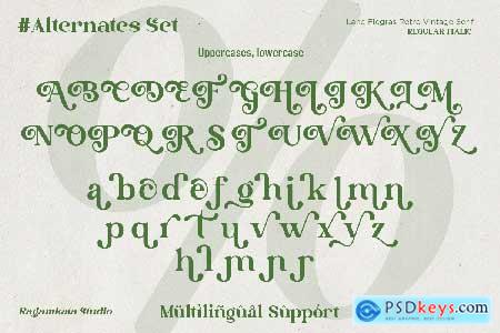 Lane Fiegras - Retro Serif Font