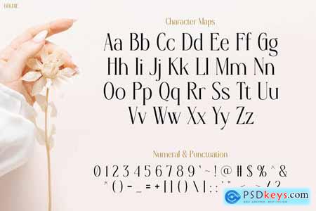 Goldie  Elegant Display Font