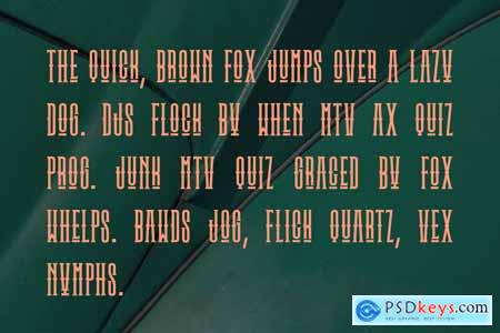 Vornick - Vintage Display Font