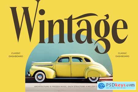 Rachon - Bold Tall Serif Display Font