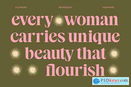 Sagira Beverly - Bold Tall Serif Font