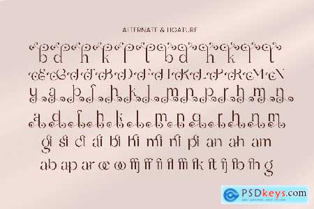 Elysian  Luxury Wedding Font