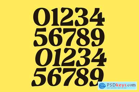 Volkgen Migario - Bold Serif Display Font