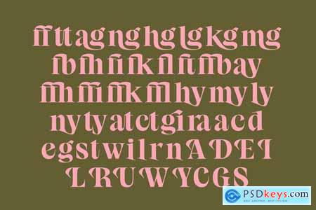 Sagira Beverly - Bold Tall Serif Font