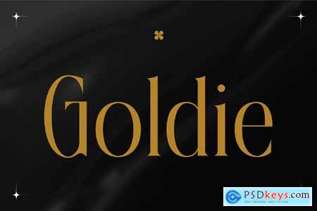 Goldie  Elegant Display Font
