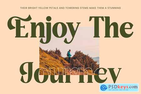 Rusty Drake - Bold Serif Display