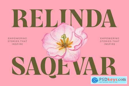 Sagira Beverly - Bold Tall Serif Font