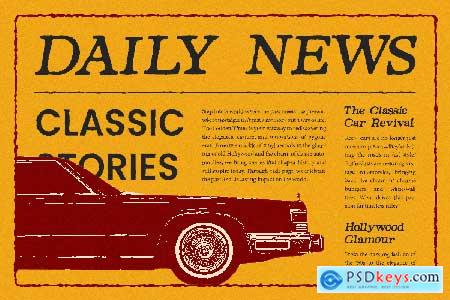 Retro Slab Serif - Veronia Mode