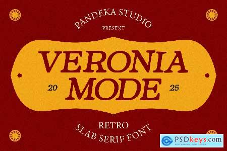 Retro Slab Serif - Veronia Mode