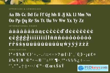 Rusty Drake - Bold Serif Display