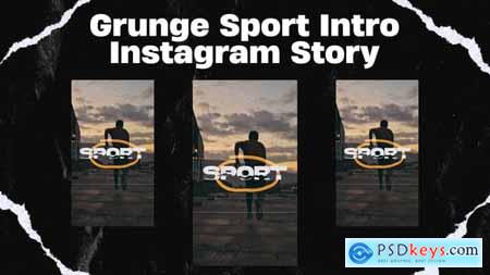 Grunge Sport Intro Story Mogrt 60530536