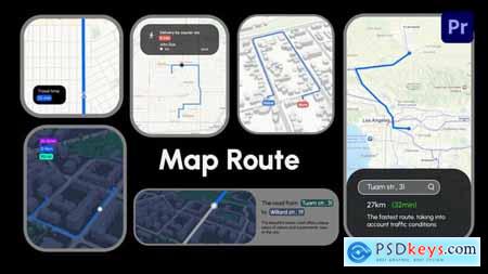 Map Route Widgets 60535664