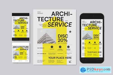 Architecture Service Flyer 8XSTDCG
