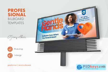 Home Care Services Billboard Templates