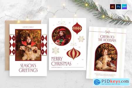 Christmas Photo Card Template