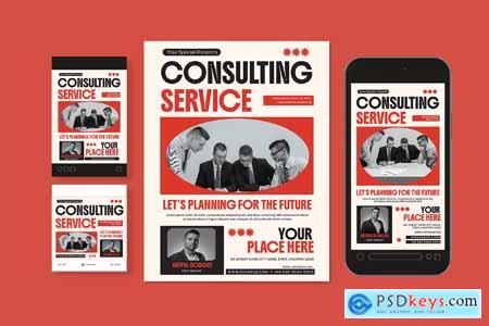 Consulting Service Flyer FU6FVVC