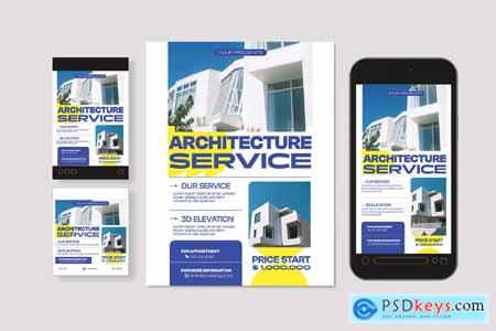 Architecture Service Flyer 8BZYV5A