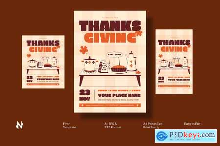 Thanksgiving Feast Flyer