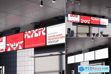 Restaurant Menu Board Mockup