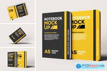 High Quality Notebook Mockup