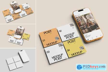 High Quality Social Media Mockup