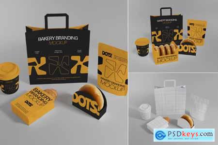 Bakery Packaging Branding Mockup