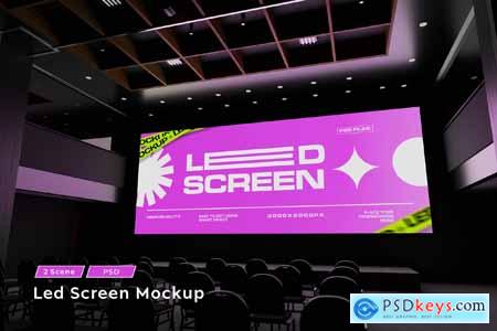 Projector Screen Mockup