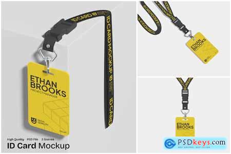 ID Card Mockup