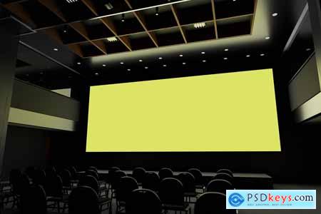 Projector Screen Mockup