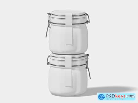 High Resolution Jar Mockup