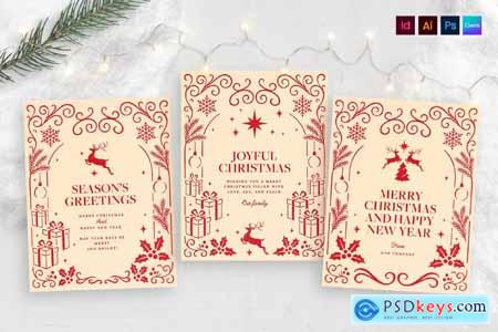 Classic Christmas Flyer Template