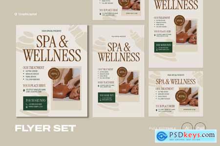 Spa & Wellness Retreat Flyer