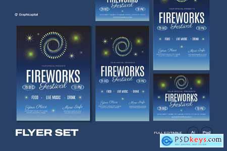 Firework Festival Flyer