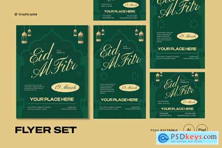 Eid Al Fitr Flyer JEQTWGT