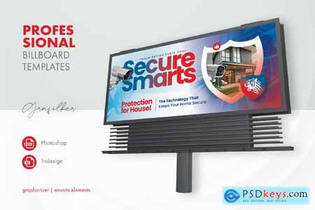 Security Services Billboard Templates