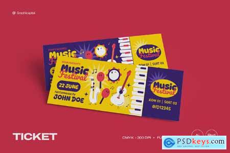 Music Festival Ticket