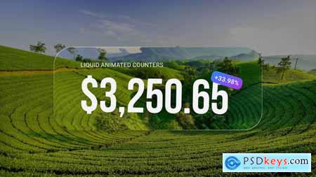 Liquid Animated Counters MOGRT 60654253 Liquid Animated Counters MOGRT 60654253